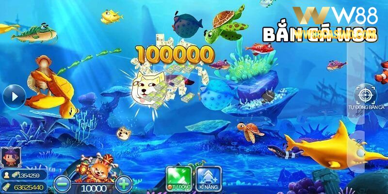 Game bắn cá W88 có gì hấp dẫn